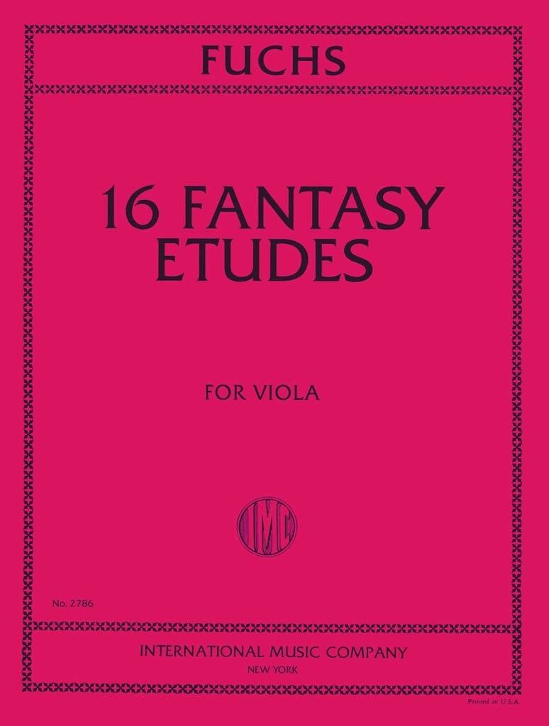 16 Fantasy Etudes